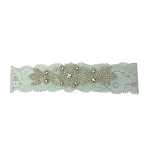 Mint Green Lace Wedding Garter